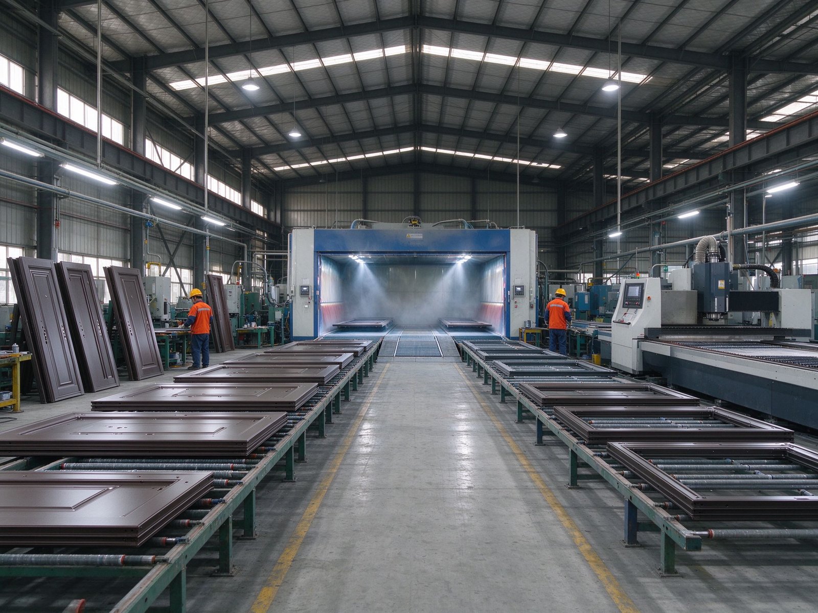 SCMDOORS factory workshop