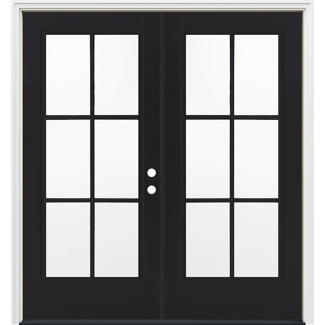 American Residential Front Entry Door Composite Material Swing Open Minimalist Fully Customizable Various Colors Glass Inserts