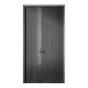 CE Certified Steel Front Entry Door with Anti-Theft Feature Modern Design for Hotels Villas & Commercial Use