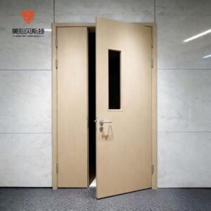 Customized Commercial Hotel ul Approve 60min Fireproof Fire Rated Door for Apartment Office