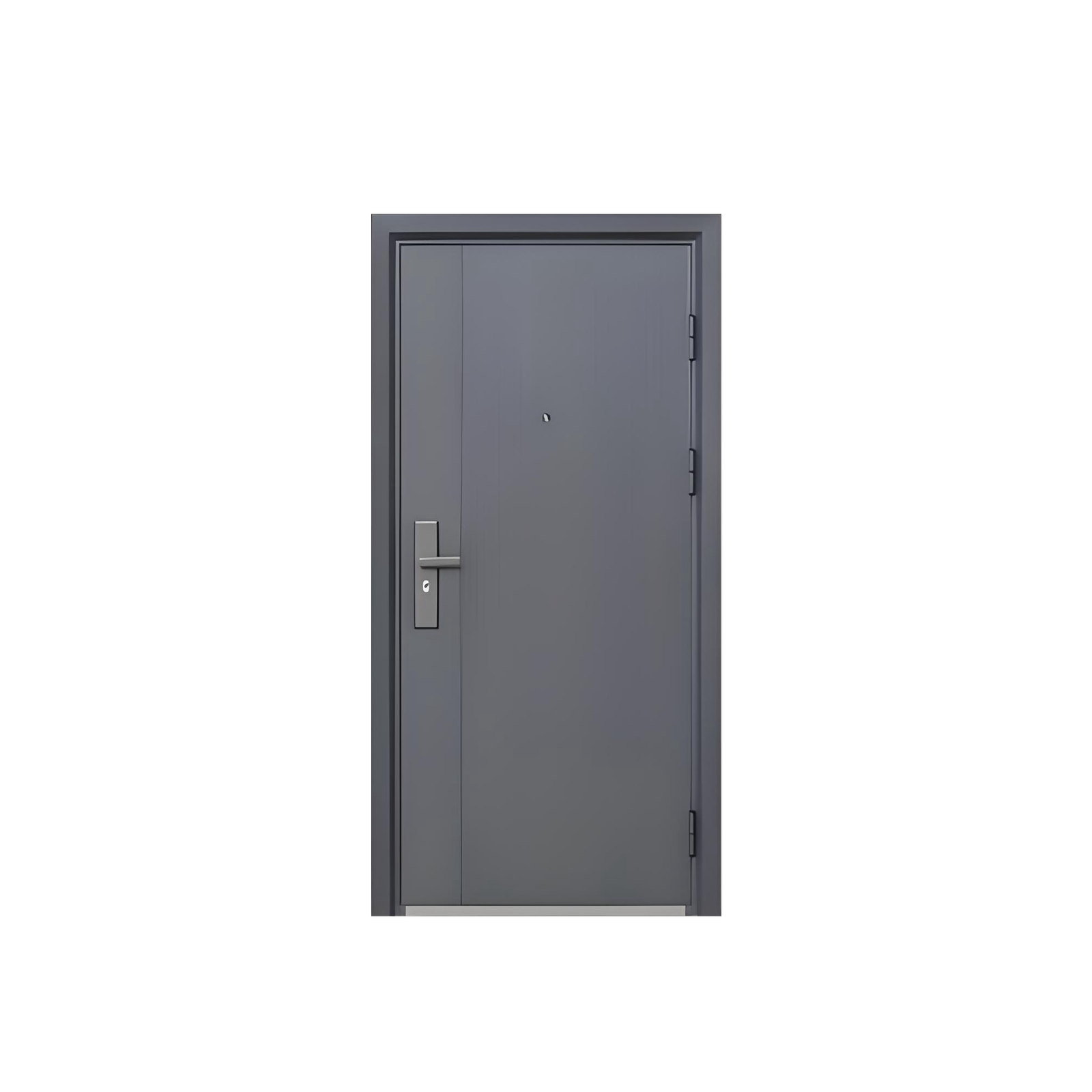 Steel Armored Anti-Theft Security Door for Villa Exterior Entry with Minimalist Design