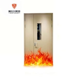 Customizable Steel Fireproof Door for Apartment Exit Commercial & Residential Use-Fire Prevention