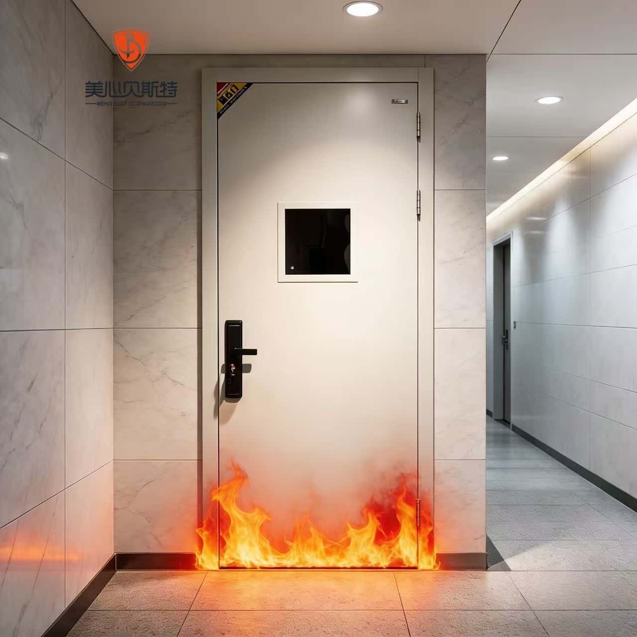 Direct Supply From Shenyang Manufacturer Modern Style Fireproof Steel Door Waterproof New Design Fire Door Wholesale