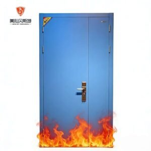 Steel Fireproof Door with Fire-Rated Core Reliable & Long-Lasting