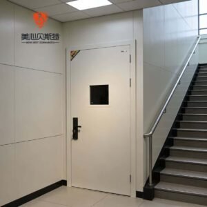 Featuring Customized Factory Fireproof Steel Fire Doors for Both Hospitals Commercial