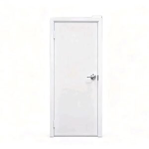 Steel Entrance Security Door with Simple Design, Modern Steel Fire Rated Door.