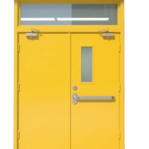 UL-Listed Fire Rated Steel Door for Classroom Laboratory Hospital – Custom Sizes & Fire Ratings