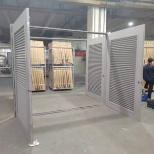Oversize Steel Fire Rated Door with Louver