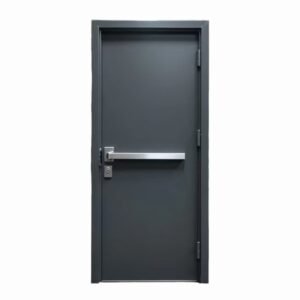 Minimalist Popular Design High-quality Fireproof Safety Steel Door.