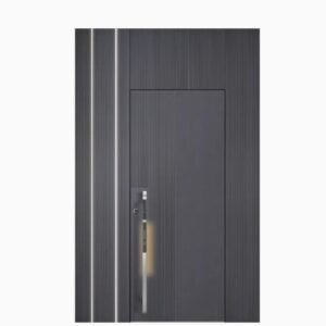 Luxury Standard Modern Waterproof Aluminum Alloy Entry Door Anti-Theft Exterior Design for Residence & Villa Garden