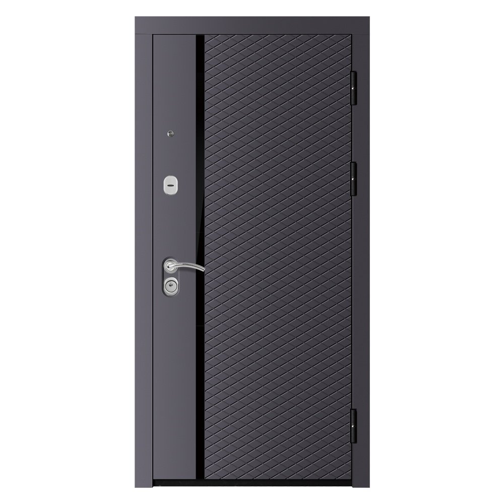 High Quality Steel Security Door | Exterior Main Entrance Metal Safety Door with Anti-Theft Function