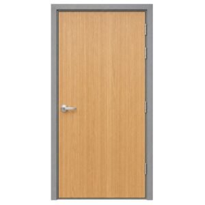 3 Hour Fire Rated Steel Door UL Listed Standard Pair Double Leaf 45mm Water Paint Finish Steel Fire Door Commercial