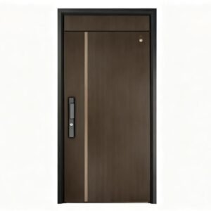 Anti-Theft Modern Steel Entry Security Door Class a Fire Rated Home Security Single Door