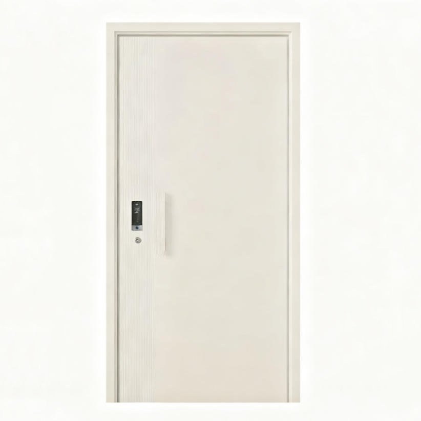 Modern Anti-Theft Security Door Smart Home Entrance Door Interior Cream-Style Entry Custom Villa Main Gate 6230