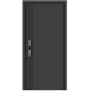 Modern CE Steel Security Door with Fingerprint Lock for Interior Apartment Use Single Door Entry High Security Model XGM-DZ