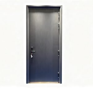 Economical Steel Security Entry Door – Durable Metal Door for Home Entrance & Warehouse