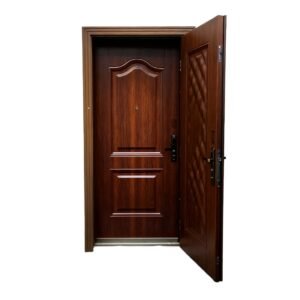 CE Certified Steel Security Door – Europe EN 1627 Standard, Anti-Theft for Commercial/Residential