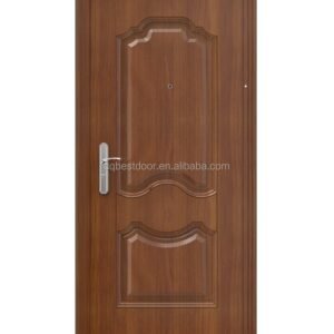 CE Certified Steel Front Entry Door Modern Security for Homes & Businesses