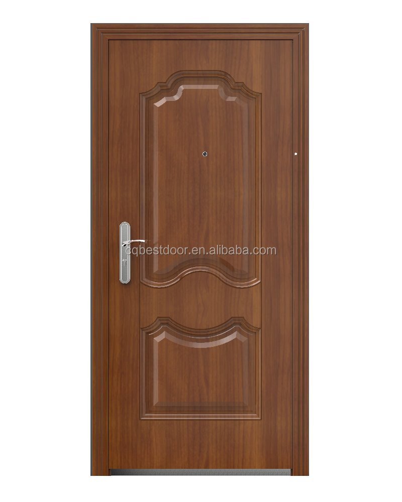 CE Certified Steel Front Entry Door Modern Security for Homes & Businesses