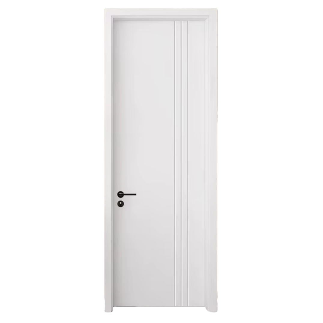 Hotel Apartments Indoor Wooden Steel Exterior Doors Finished Folding Door Push Pull Open Style Modern Design Decoration