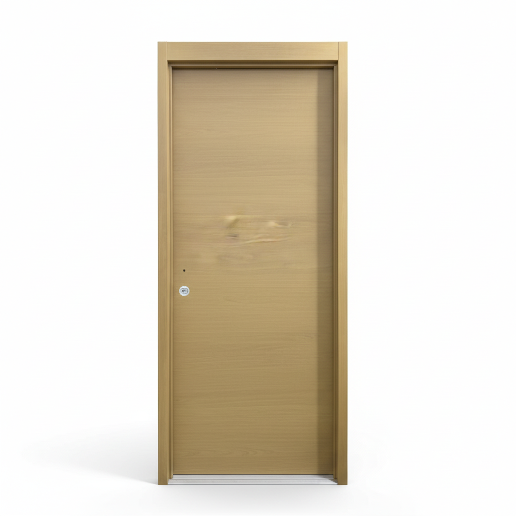 WH-Certificate /-listed Steel Entry Fire Door Minimalist Design Swing Side Opening Finished Meeting Global Safety Interior