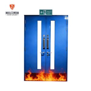 Steel Fireproof Door Fire Escape with 90 Minutes Fireproof Now Simple Style