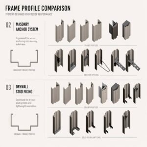 Doors Custom Profile Fire Rated Steel Door Frame Manufacturer Wholesale Heavy Duty Metal Frames OEM/ODM
