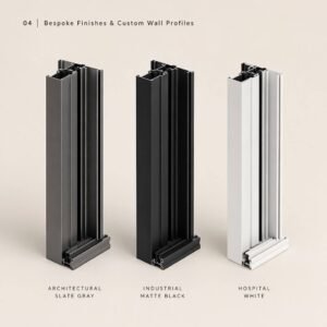 High Strength Galvanized Steel Fireproof Door Frame Masonry & Drywall Compatible Metal Frame with Integrated Smoke Seal