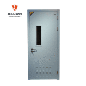 Security Fireproof Steel Fire Door Emergency Exit Entrance Steel Door Multi-unit Building Fireproof Door