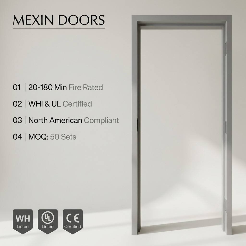 Doors Custom Profile Gray Fireproof Door Frame Manufacturer Wholesale Heavy Duty Metal Frames for Office Warehouse OEM/ODM