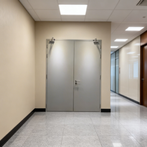Steel Fire Doors Swing Style Lock Hardware for Commercial Industrial Hotel Villa Apartment School Supermarket Exterior