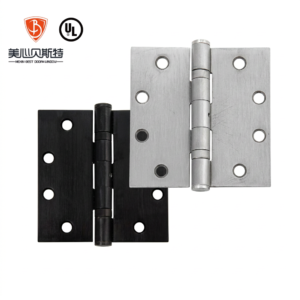 4*3*2 Inches Black High Quality Stainless Steel Ball Bearing Hinges Soft Close Pivot Door & Window for Solid Wood & Steel Door