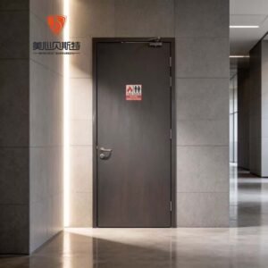 UL WHI CE Certified Fire Rated Exit Door, Custom Size & Color Available