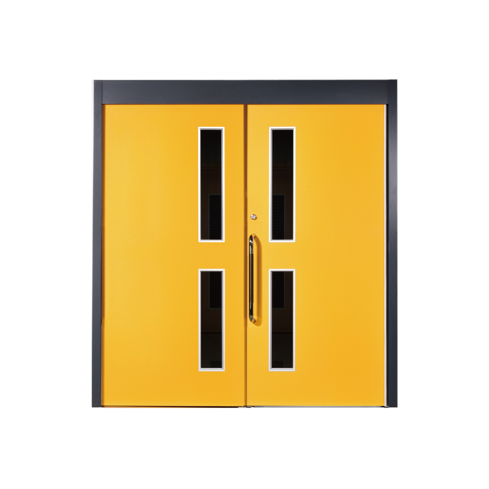 Heavy Duty Fireproof Steel Sliding Door with UL Listing for Commercial Complexes