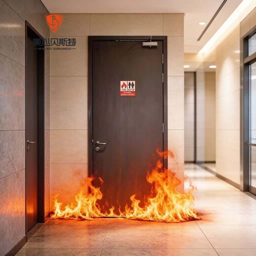 Fireproof Doors for Hospitals and Commercial Use - Metal Fireproof Doors Metal Door