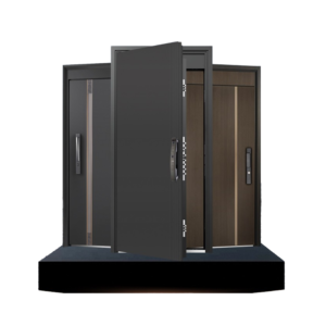 Anti-Theft Bulletproof Steel Door | Durable Security Combo for Villa & Storefron