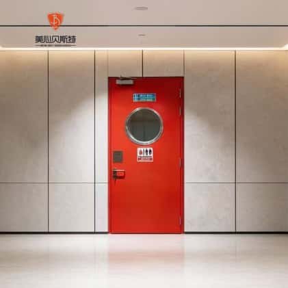 Fire Rated Doors Building Fire Resistant Doors Wood Hospital Safety Steel Fire Door