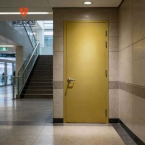 Apartment Steel Fireproof Fire Rated Emergency Escape Door Fire Steel Door