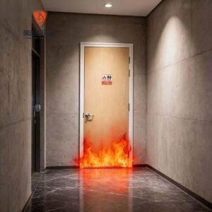 Sale Latest Design Emergency Escape Exit Interior Durable Luxury Security Steel Fire Door