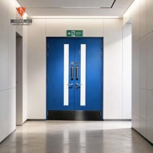 Popular Fire Proof Interior Hospital Cleanroom Doors for Patient Room Surgical Room and Clinic Medical
