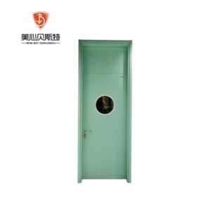 Steel Fireproof Door with Side Opening and Finished Surface for School Classroom Hotel Farmhouse Use-Fire Prevention