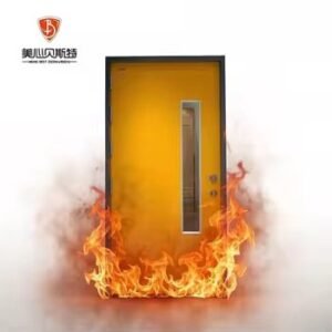 Steel Fireproof Door Fire Escape with 90 Minutes Fireproof Now Simple Style