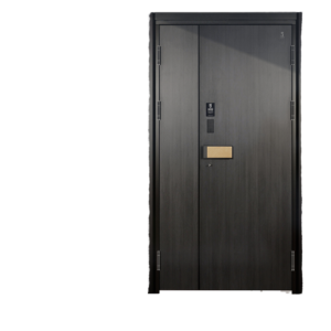 YS9200 Modern Steel Entry Door Waterproof Anti-Theft Security Door for Villa & Hotel Use Side Opening