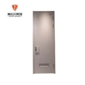 Factory Wholesale Modern Fireproof Steel Commercial Door Security Emergency Exit Hospital Workshop Interior School
