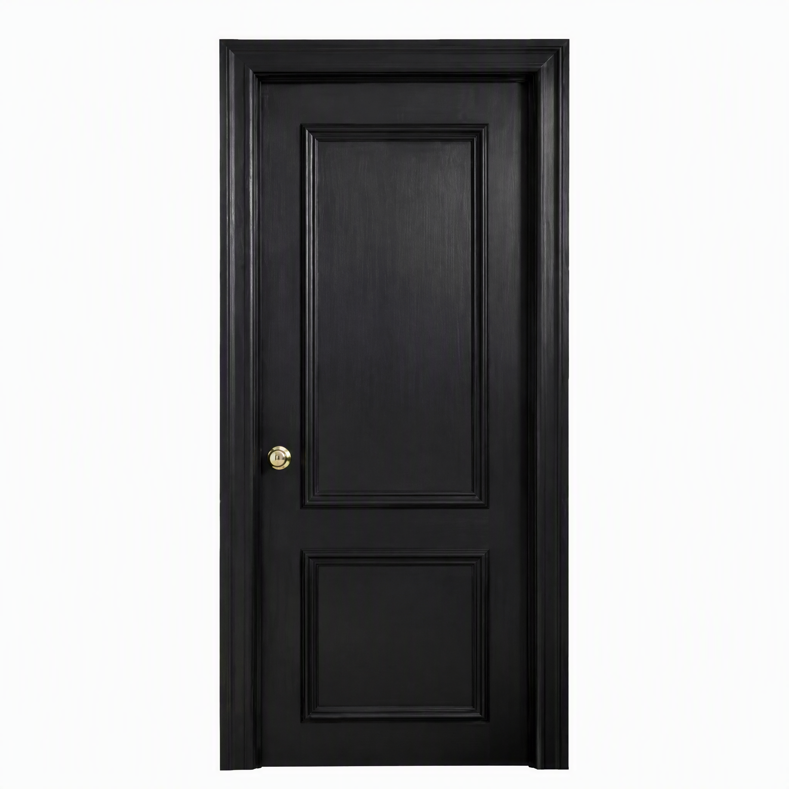 Modern Solid Wood Interior Door French Style for Bedroom Bathroom Pantry Closet Room Divider Home Entrance