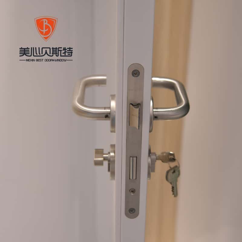 Modern Style Fireproof Steel Security Door for Apartments Swing Open Fire Prevention Feature Finished Surface - Image 2