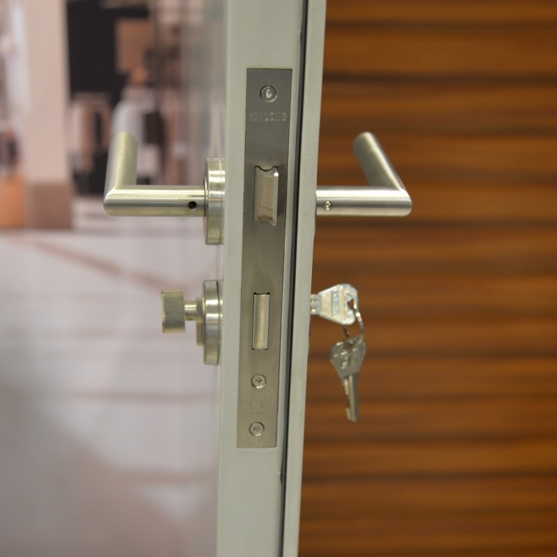 Factory Price High Quality Fire Rated Steel Slab Doors Soundproof Door Hospital Supermarket Fiberglass - Image 2