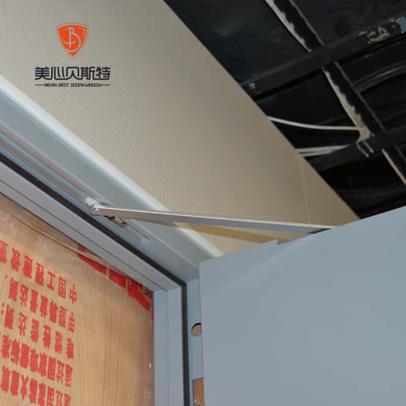 Factory ODM/OEM Fire Resistant Door with Vision Panel Soundproof Thermal Insulation Interior Safety Door - Image 2