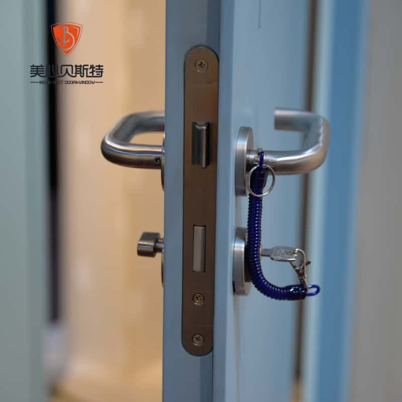 Security Fireproof Steel Fire Door Emergency Exit Entrance Steel Door Multi-unit Building Fireproof Door - Image 2