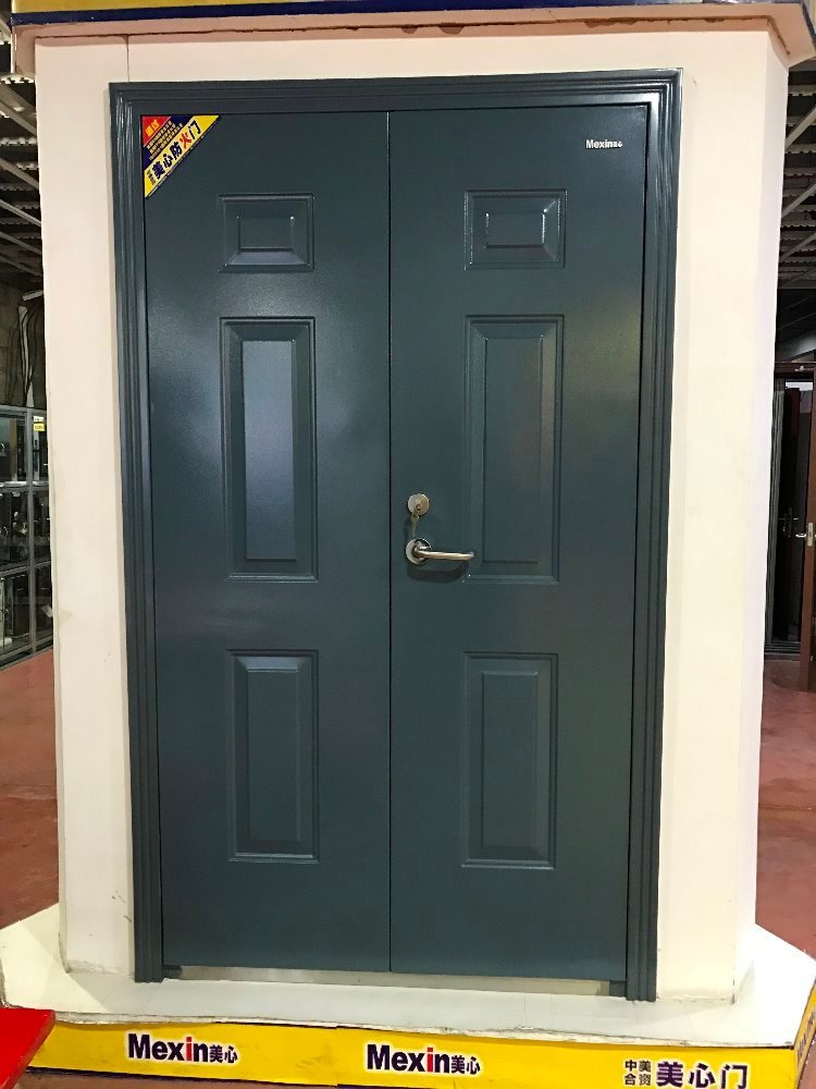 Six Panel Double Swing Door - Fire Rated, Soundproof - Image 2